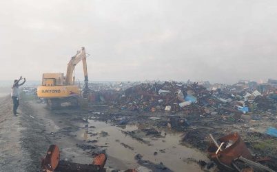 ১৭ ঘণ্টা পর মাতারবাড়ি বিদ্যুৎ কেন্দ্র এলাকার আগুন নিয়ন্ত্রণে