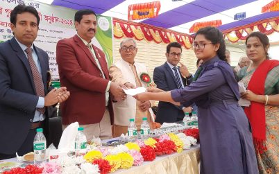 যদুনাথ স্কুল এ্যান্ড কলেজে বার্ষিক ক্রীড়া প্রতিযোগিতার পুরুস্কার বিতরণ
