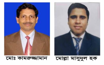 বাগেরহাট টিভি জার্নালিস্ট এ্যাসোসিয়েশনের সভাপতি কামরুজ্জামান, মাসুদ সাধারণ সম্পাদক