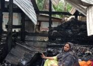 শরণখোলায়  স্বামী পরিত্যক্তা নারীর বসতঘর পুড়ে নি:শ্ব