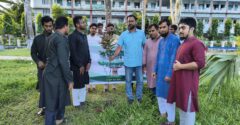 বাগেরহাটে ছাত্রশিবিরের বৃক্ষরোপণ কর্মসূচি
