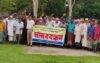 বাগেরহাটে সরকারী খাল দখলমুক্ত রাখতে এলাকাবাসির মানববন্ধন