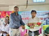 শহীদ স্মৃতি ডিগ্রি মহাবিদ্যালয়ে এইচএসসি পরীক্ষার্থীদের সংবর্ধনা